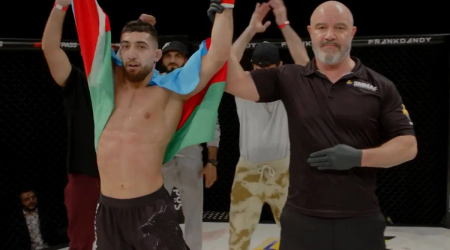 Əli Quliyev MMA turnirində qələbə qazandı - FOTO