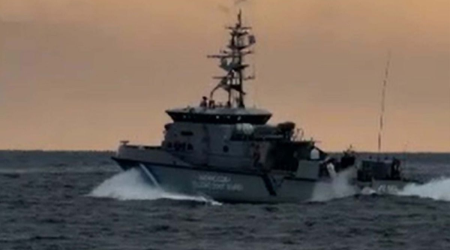 Egey dənizində gərgin anlar: Türklər yunan katerini ərazidən uzaqlaşdırdı - VİDEO