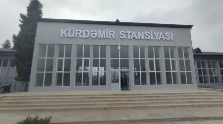 Kürdəmir sakinlərinə ŞAD XƏBƏR: Sərnişin qatarlarının fəaliyyəti bərpa olunur - FOTO/VİDEO