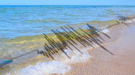 Xəzərdə iki ardıcıl ZƏLZƏLƏ - FOTO