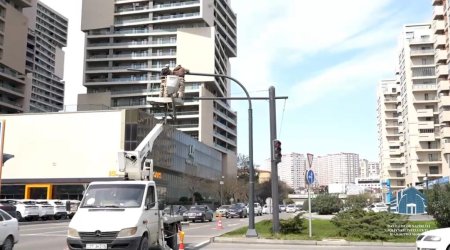 Sürücülərin DİQQƏTİNƏ! Bu yolda işıqforlar quraşdırılacaq &ndash; VİDEO