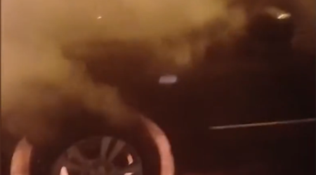 Bakıda &ldquo;Hyundai&rdquo; alışıb yandı - VİDEO