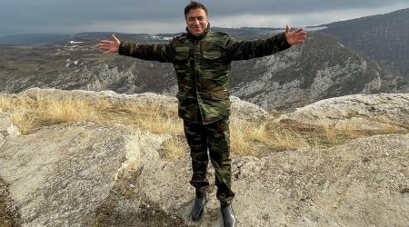 Xalq artistinin oğlu hərbi xidmətə gedir &mdash; FOTO