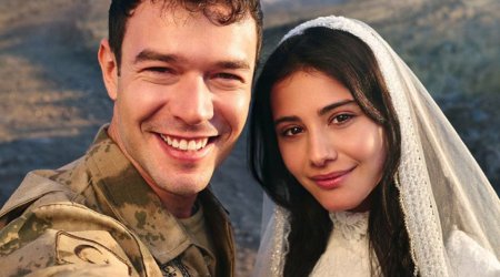 Serialdakı sevgi gerçək oldu