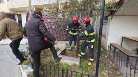 Yasamalda TƏLİM: Yanğınsöndürən maşın həyətə girə bilmədi - FOTO - VİDEO