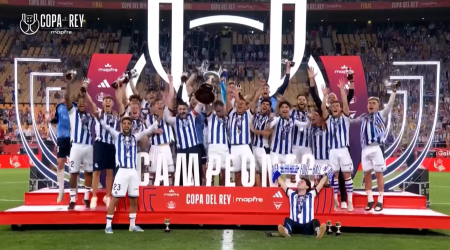 "Real Sosyedad" İspaniya Kubokunun sahibi oldu - VİDEO