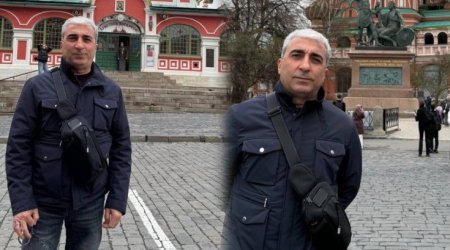 Rafael İsgəndərovun Moskva gəzintisi - FOTO