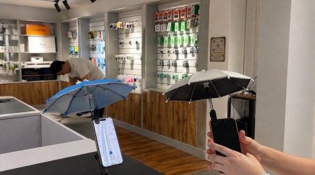 Sürücülər cərimədən yayınmaq üçün YENİ ÜSUL tapıb &ndash; &ldquo;Telefon üçün çətirlər&rdquo; - VİDEO