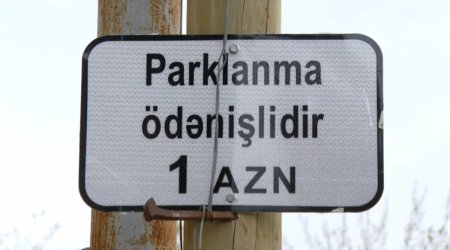 Bakıda qanunsuz parklanma yeri nəzarətə götürüldü &ndash; VİDEO