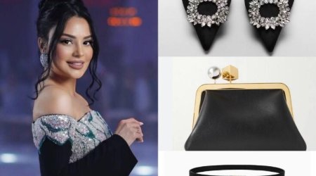 Aparıcı Vüsalə çantasının içindəkilərini göstərdi - VİDEO