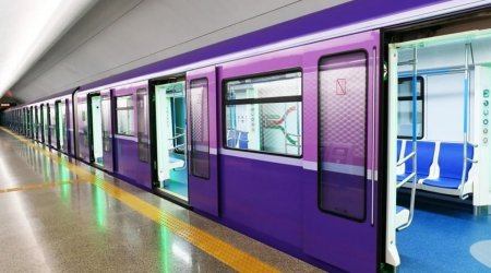 Bakı metrosunda qatarların hərəkət intervalları azaldıldı