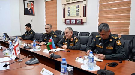 Bakıda hərbi hüquqşünaslarının işgüzar görüşü keçirildi - FOTO