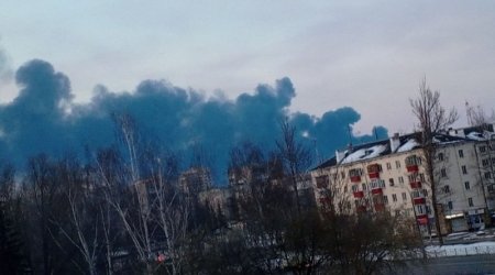 Ukrayna ardıcıl ikinci gecə Samara vilayətinə zərbə endirir: Ölən var - VİDEO