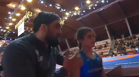 &ldquo;Allah haqqı bilmirəm, müəllim&rdquo; - Məşqçi ilə idmançımız arasında dialoq &ndash; VİDEO