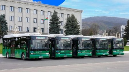 Xankəndidə avtobuslar fəaliyyətə başlayır