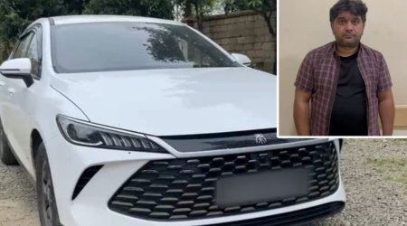 Narkotik qəbul edib "BYD" sürdü, həbs edildi