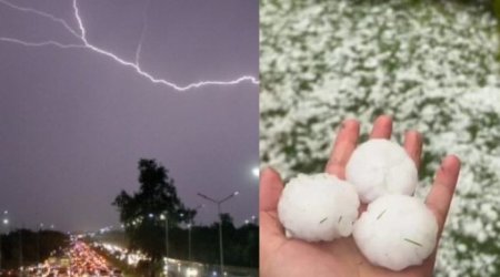 Sabahın havası: Şimşək çaxacaq, dolu düşəcək