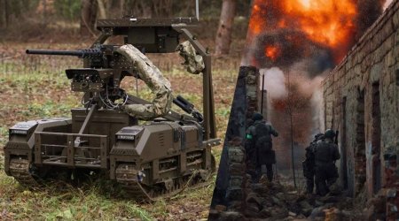 Ukrayna cəbhədə səgərləri robotlarla əvəz edir