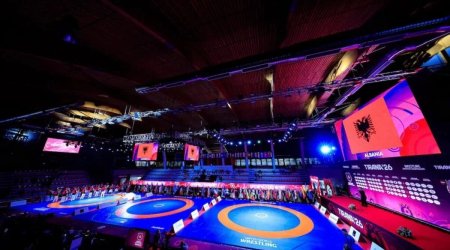 Güləşçilərimiz Avropa çempionatını 13 medalla başa vurdular