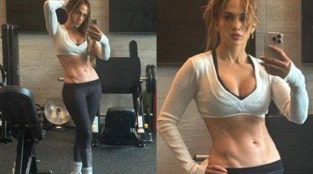 Cennifer Lopezin ideal forması hamını heyran etdi &ndash; FOTO