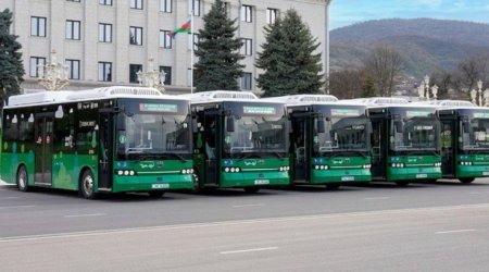 Xankəndidə sərnişinlər ictimai nəqliyyatda NFC və QR ödəniş sistemindən istifadə edəcək &ndash; FOTO