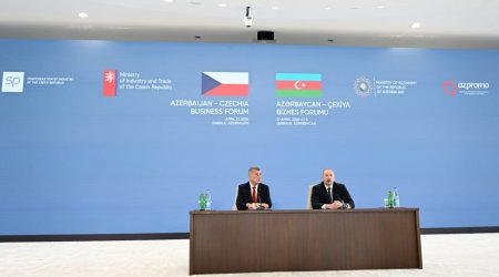 Qəbələdə Azərbaycan-Çexiya biznes-forumu keçirildi - FOTO