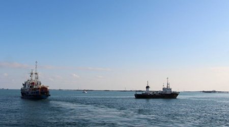 Xəzərdə üzən gəmilərə XƏBƏRDARLIQ EDİLDİ