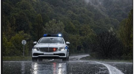 Yol polisindən hava ilə bağlı sürücülərə MÜRACİƏT