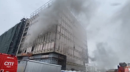 Moskvada güclü YANĞIN: Ölənlər var &ndash; VİDEO