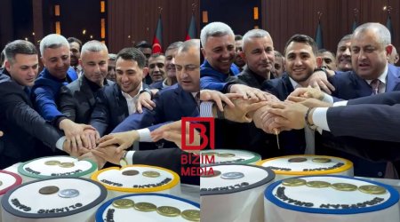 Hacı Əliyev 35 illiyini QEYD ETDİ - VİDEO