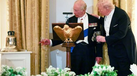 Kral III Çarlz: &ldquo;Trampa Britaniya lazım olsa, həmin zəngi çala bilər&rdquo; - VİDEO