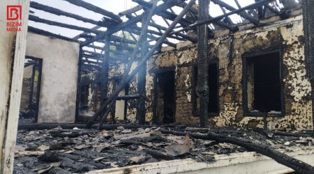 Kürdəmirdəki güclü yanğınla bağlı TƏFƏRRÜAT