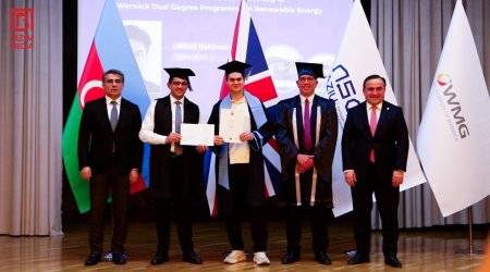 ADNSU və Vorvik Universitetinin ikili diplom proqramının İLK MƏZUNLARI &ndash; Buraxılış mərasimindən VİDEOREPORTAJ