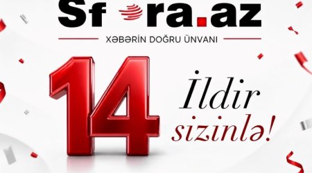 Sfera.az-ın 14 yaşı tamam olur
