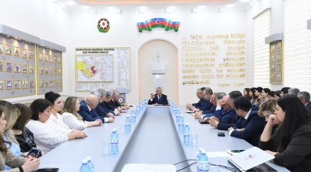 Dövlət Komitəsində Heydər Əliyevin anadan olmasının 103-ci ildönümünə həsr olunmuş tədbir &ndash; FOTO