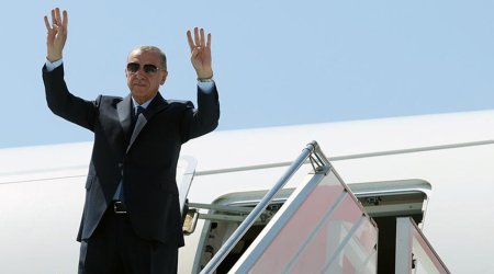 Ərdoğan mühüm toplantı üçün Qazaxıstana yola düşdü