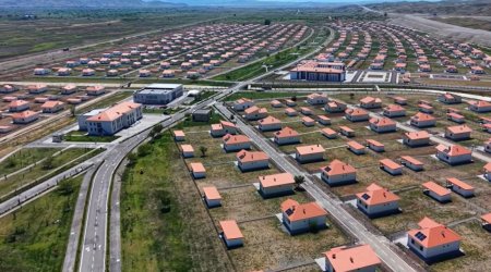 Şükürbəyli kəndində daha 97 ailəyə evlərinin açarları təqdim olundu