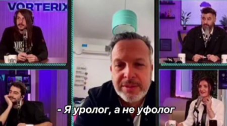 Efirdə KOMİK ANLAR - Ufoloq əvəzinə uroloqu dəvət etdilər &ndash; VİDEO