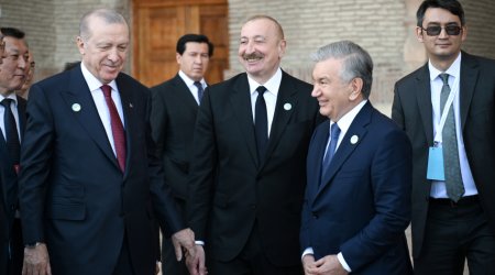 Liderlərin Türküstandan səmimi FOTOLARI