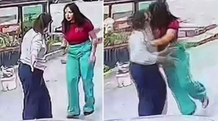 Tanınmış bloger qadın sürücüyə kəllə atdı &ndash; ANBAAN VİDEO