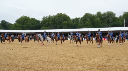 Qarabağ atları Vindzorda Britaniya tamaşaçılarını heyran qoydu - FOTO/VİDEO