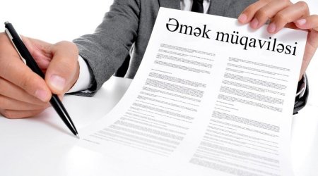 Bu şəxslərin əmək müqaviləsinə XİTAM VERİLƏCƏK