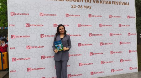Fidan Türkün &ldquo;Atlar diyarında&rdquo; nağılı kiçik oxucularla görüşə gəldi - FOTO