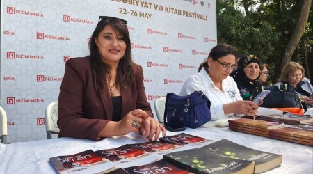 Gülnarə İsrafilin kitabları oxucular tərəfindən maraqla qarşılandı &ndash; FOTO