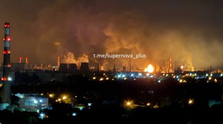 Ukraynadan Volqoqradda neft emalı zavoduna PUA HÜCUMU &ndash; VİDEO