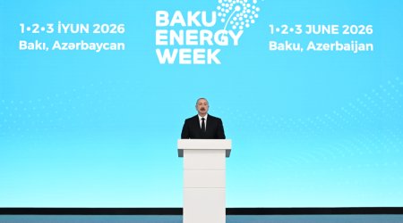 İlham Əliyev &ldquo;Baku Energy Forum&rdquo;unun rəsmi açılış mərasimində - FOTO/VİDEO