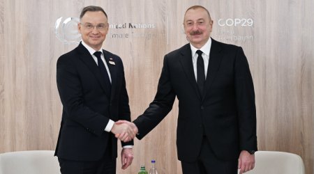 Polşa Prezidenti: &ldquo;Arzularımı çatdırmaqdan şərəf duyuram!&rdquo;