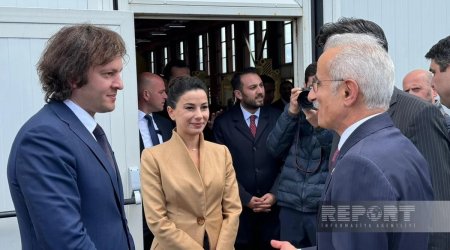BTQ dəmir yolu xəttinin modernləşdirilmədən sonra açılış mərasimi keçirilir &ndash; FOTO