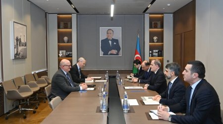 Ceyhun Bayramov Böyük Britaniyanın yeni səfirini qəbul etdi - FOTO