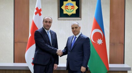 Əli Nağıyev Bakıda gürcü həmkarı ilə görüşdü– FOTO